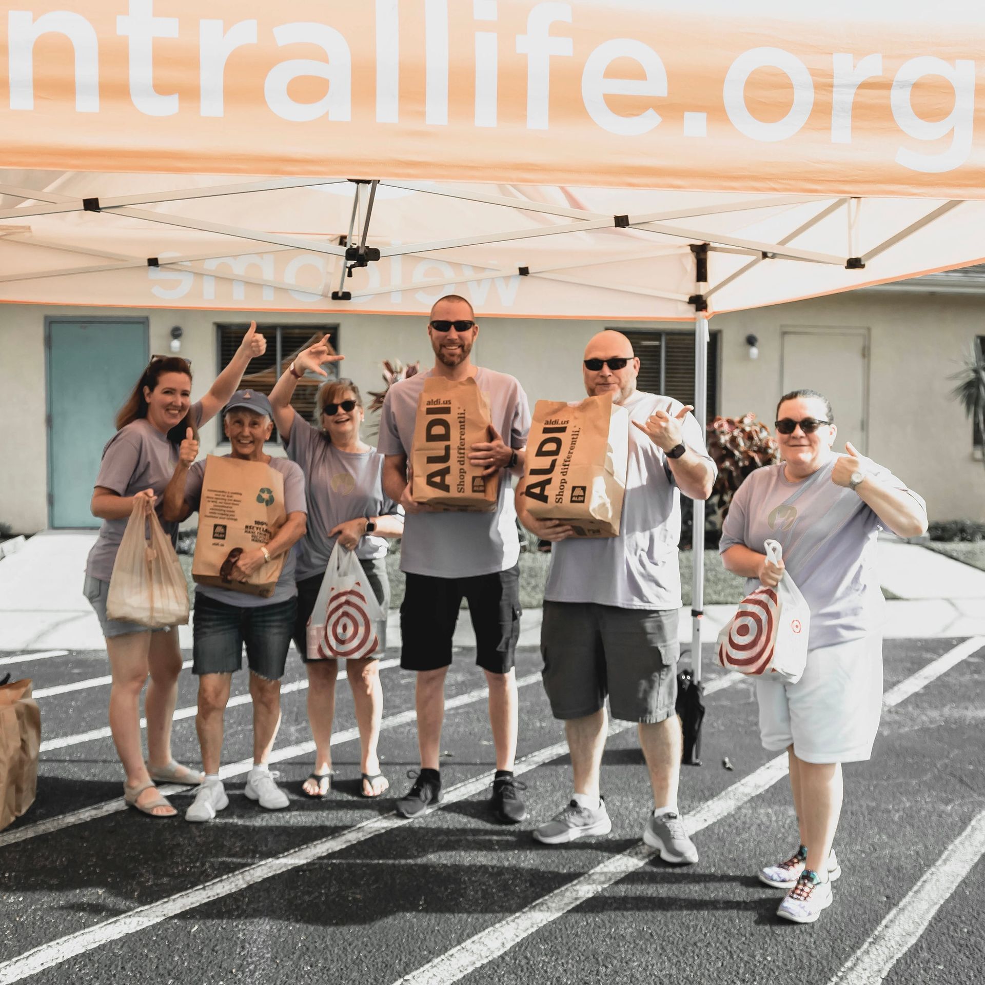CENTRAL LIFE CHURCH FOOD DRIVE