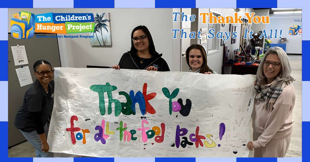 thank you says it all