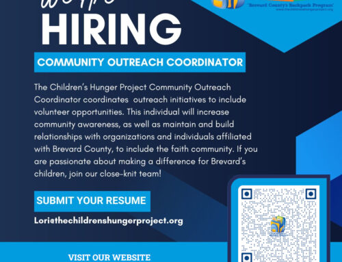 Now Hiring: Community Outreach Coordinator